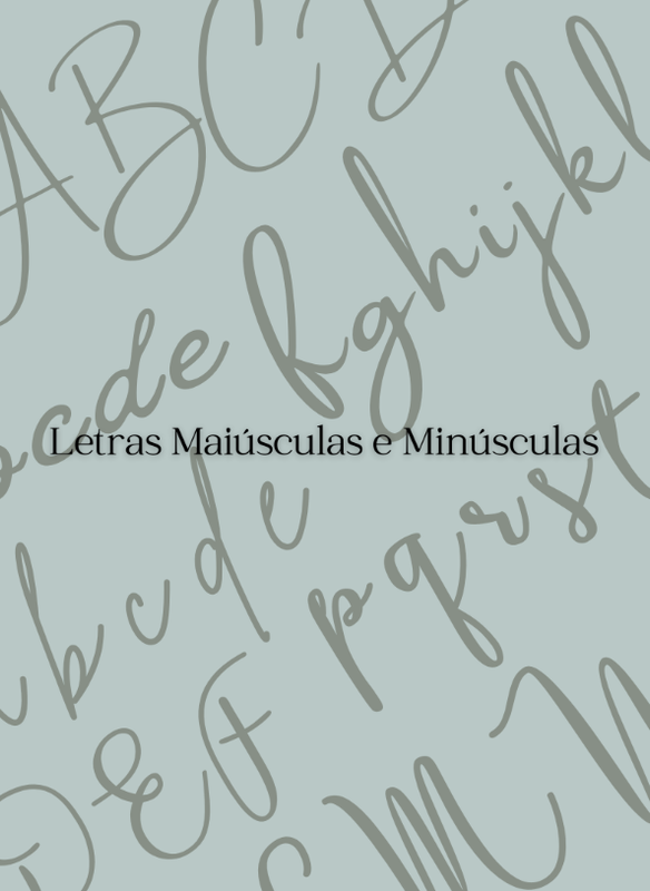 Preview of Moldes de Letras Maiusculas e Minusculas