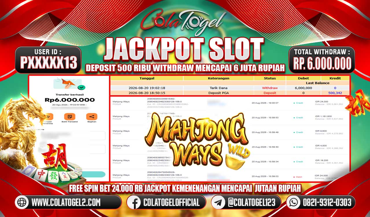 JACKPOT SLOT GACORR!!