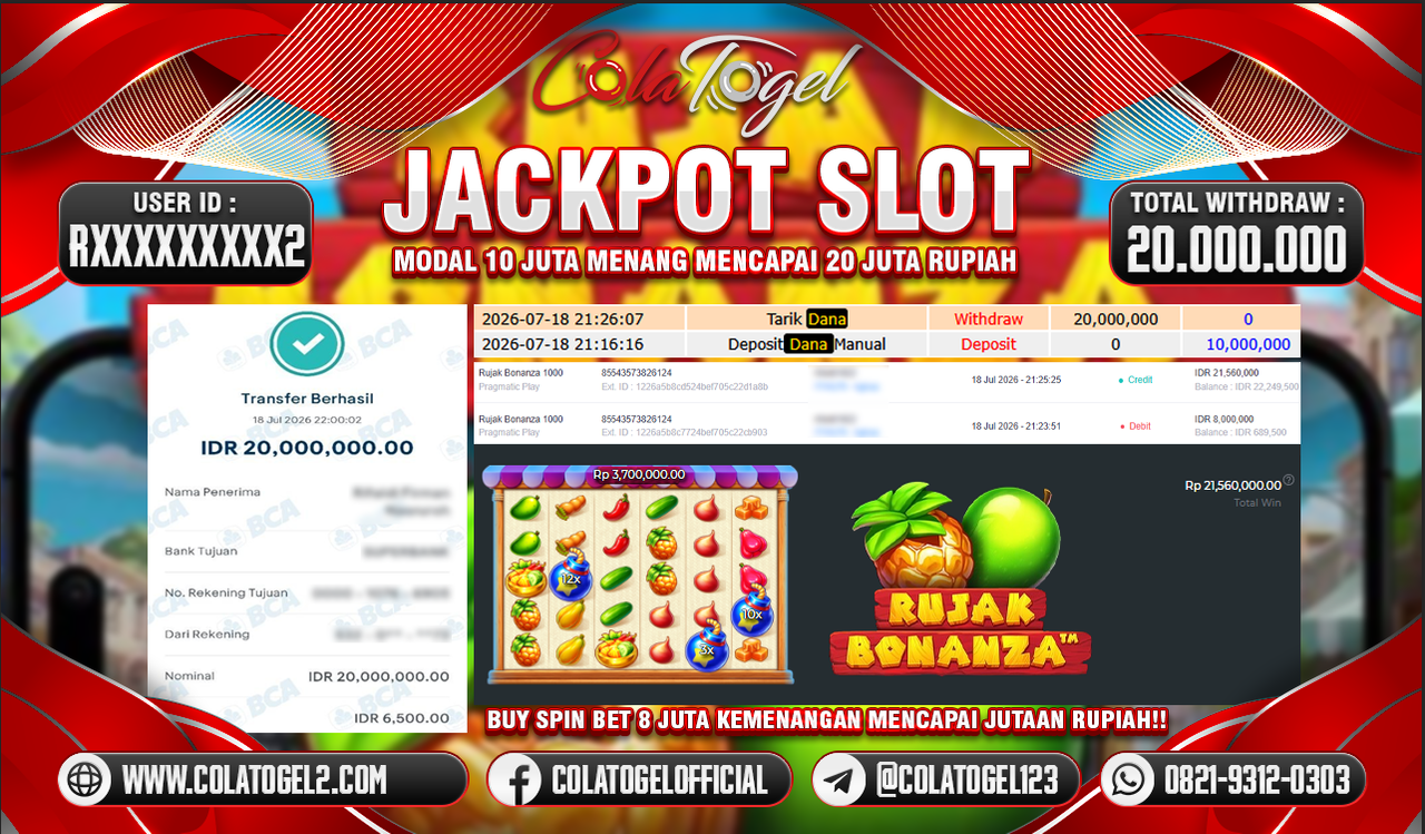 JACKPOT SLOT GACOR!!