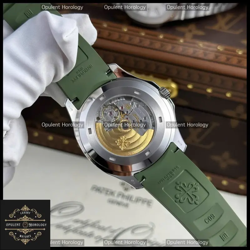 Patek Philippe Aquanaut 5168G Replica 42.2mm White Gold Look Caliber 324SC Movement