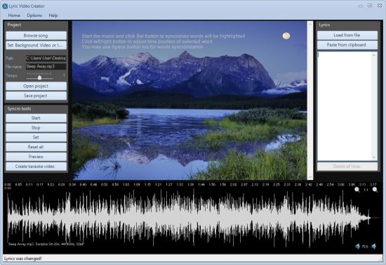 Lyric Video Creator Professional 5.2