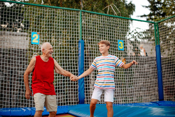 trampoline for all ages