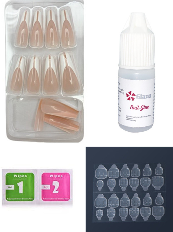 Daily Use Ballerina Nails 12pcs Designer(westar Quicksand)