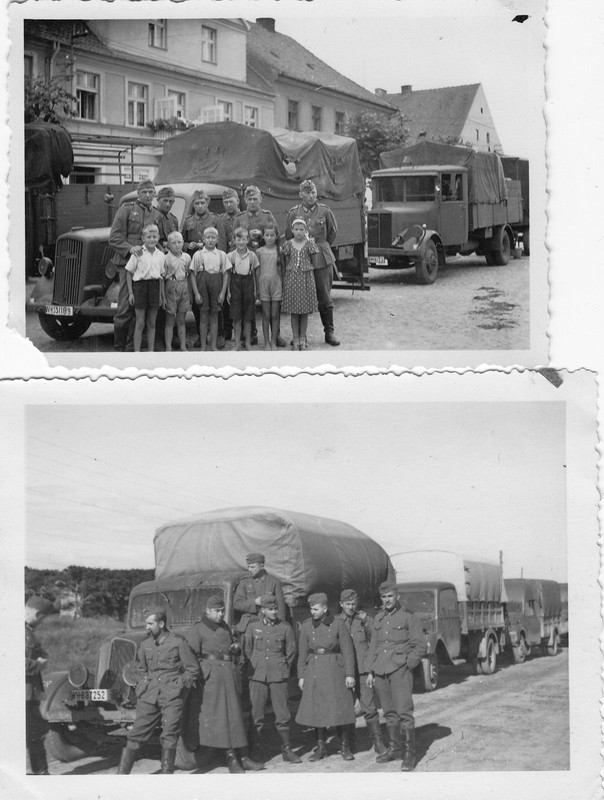 WH Pi.Batl.62 in Allenstein Ostpreußen Abfahrt d