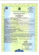 Jose Masetti - Certidao de obito