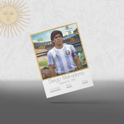 ΟΜΑΔΙΚΗ ΠΑΡΑΓΓΕΛΙΑ ARGENTINA campeones del mundo - Deluxe Edition MARADONA-STICKER