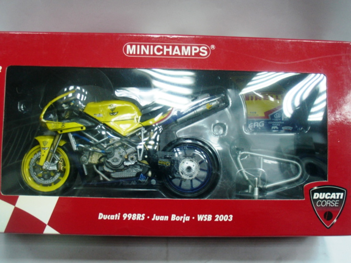 WOW EXTREMELY RARE Ducati 998RS #33 Borja Silverstone WSB