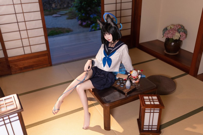 艾西Aiwest 桐生桔梗Cosplay写真图集 高清美图合集 48P (296.8M)插图7
