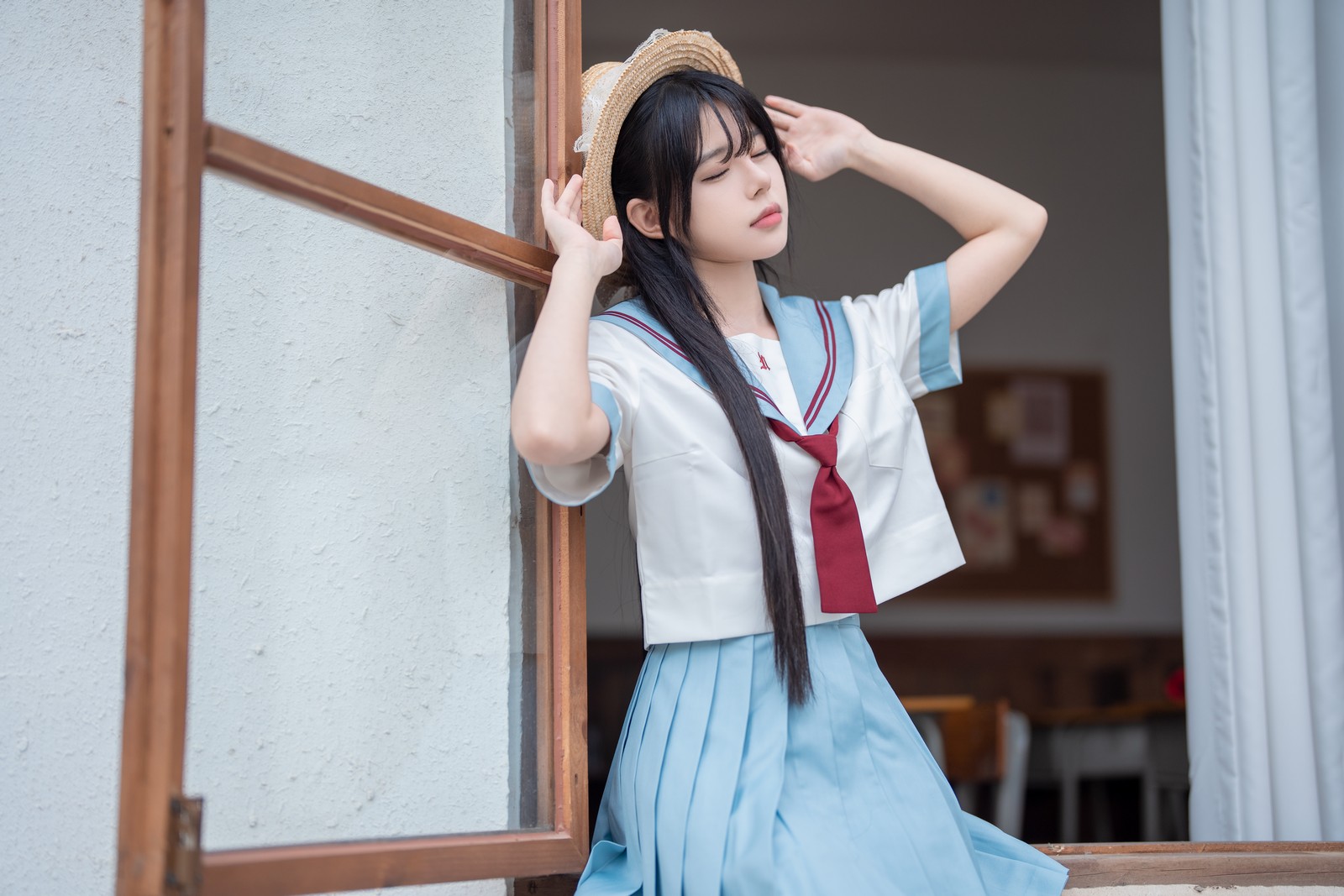 rua阮阮 雪糕 主题 写真合集｜夏日清凉少女写真（40P｜527MB）插图6