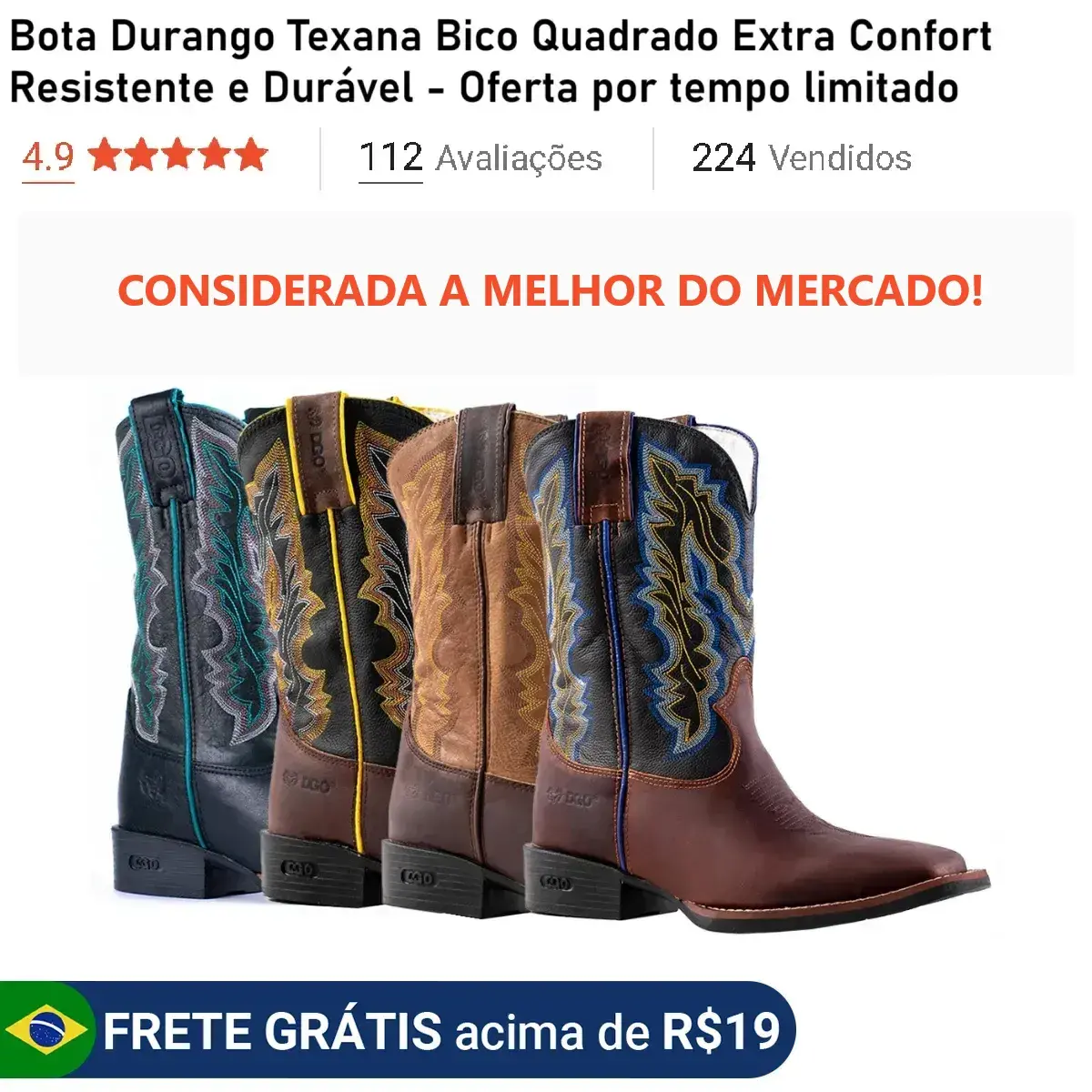 Botas Durango