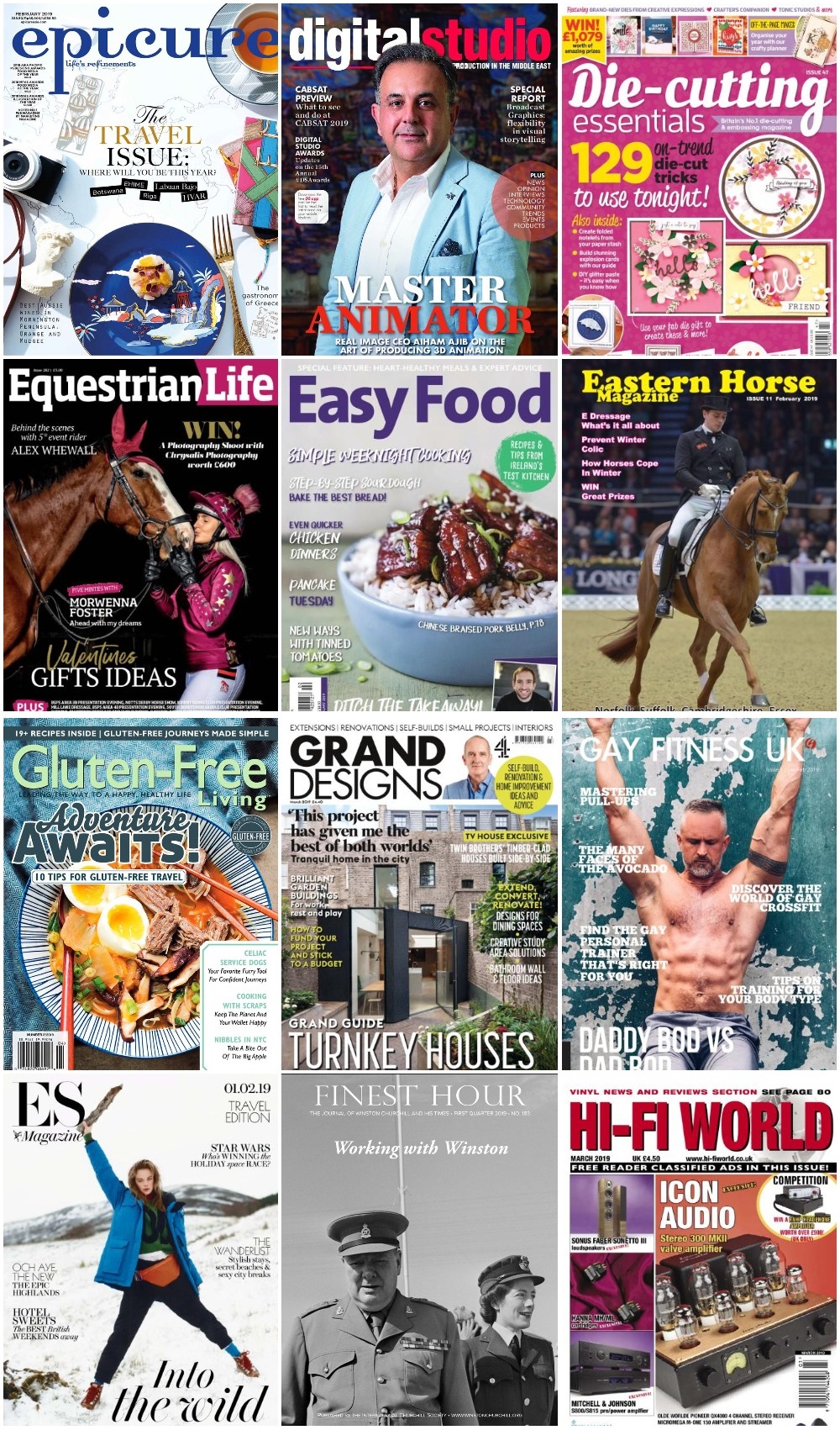 50 Assorted Magazines - February 10 2019 50 Assorted Magazines - February 10 2019