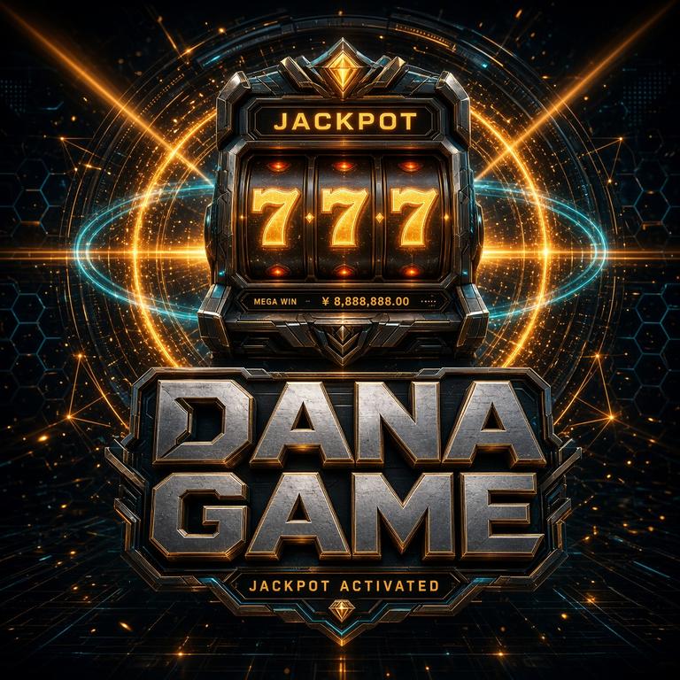Banner Aplikasi DANA GAME dengan akses permainan digital
