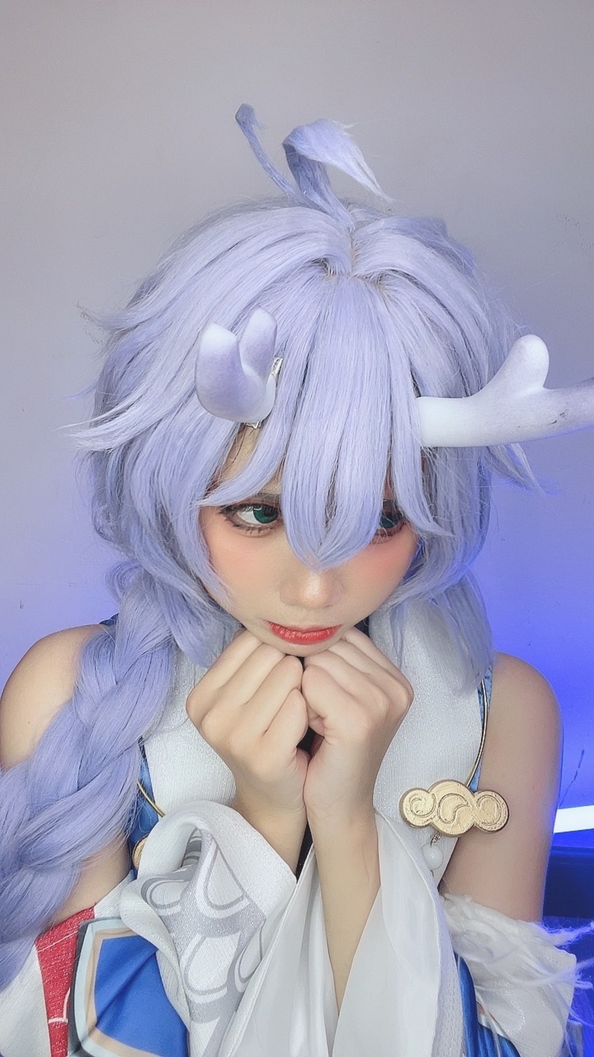 PoppaChan Bailu Cosplay Deluxe (Honkai Star Rail) – 155 Photos 12 Videos 459MB插图2