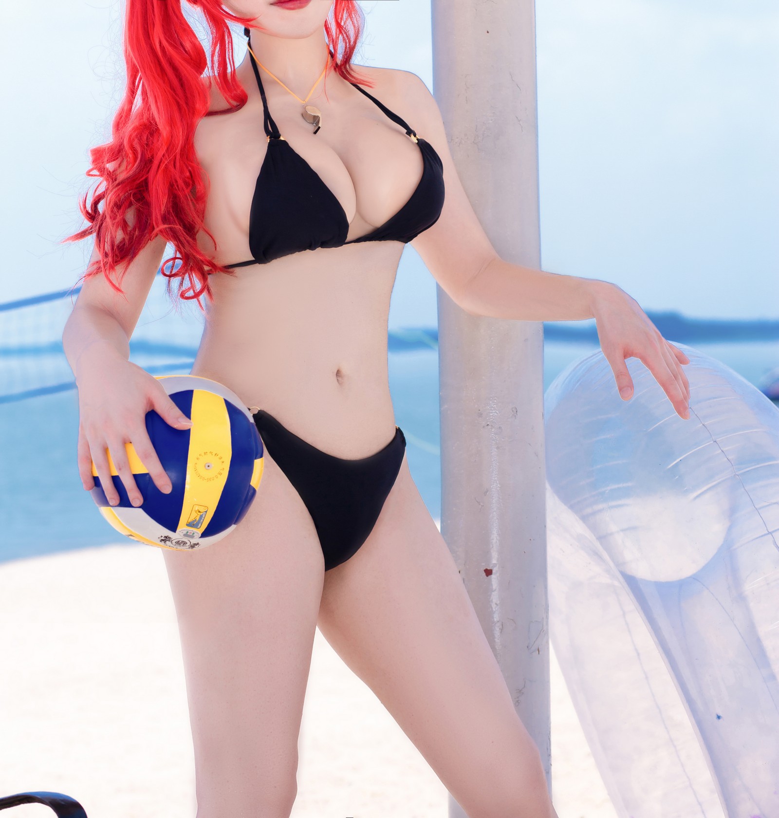 刺青Poi 沙滩排球 Cosplay｜夏日主题 写真合集（含隼隼子）【40P｜667.8MB】