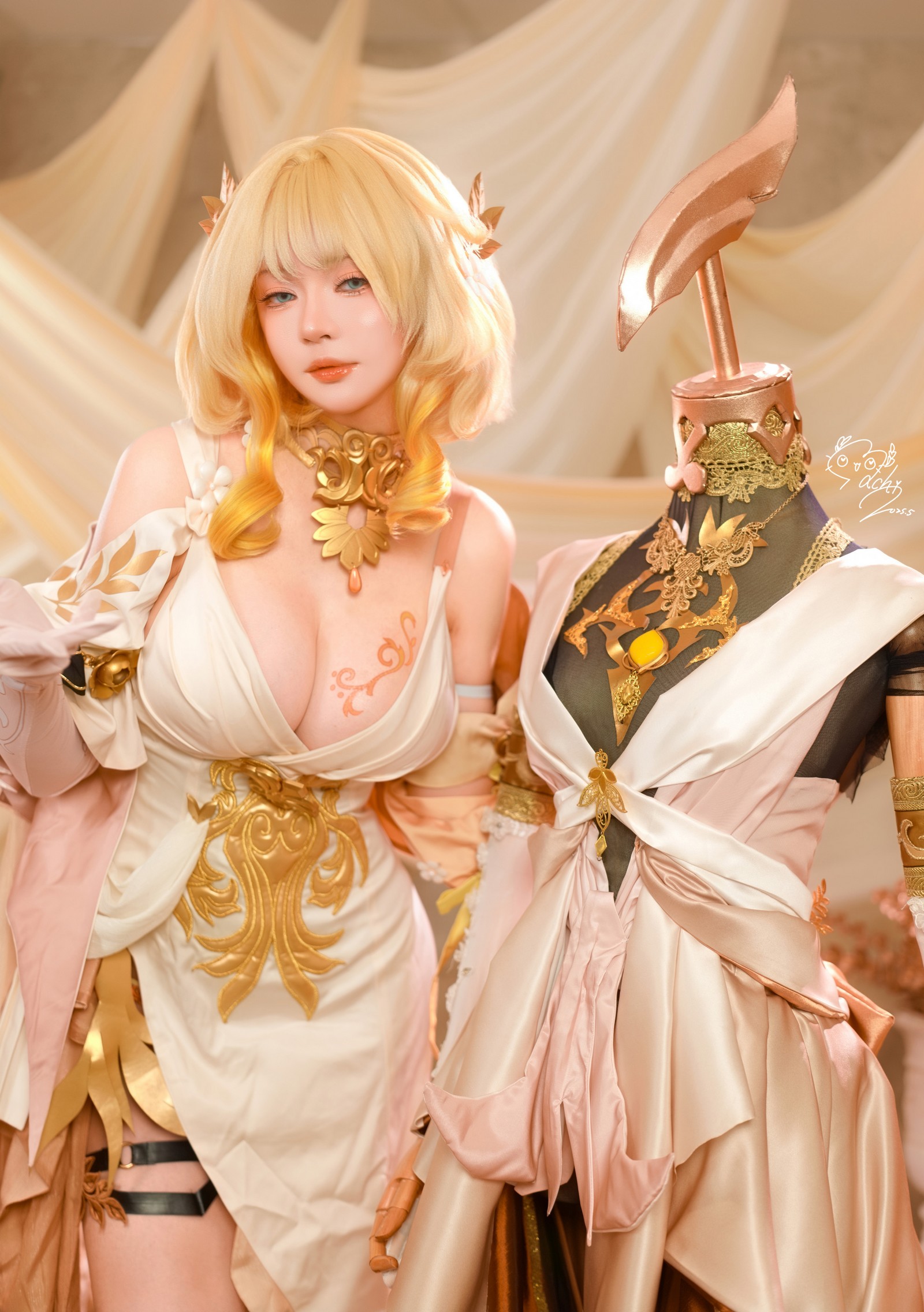 Machi马吉 Aglaea 角色写真集｜高质量Cosplay高清图包（106P-173.3M）插图
