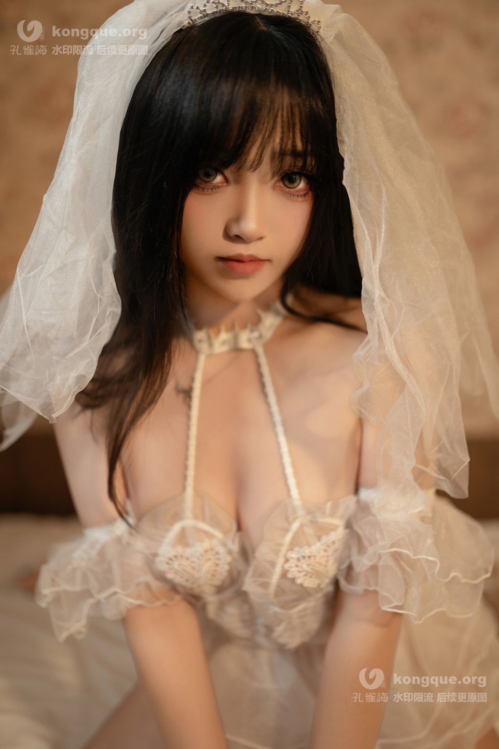Bangni邦尼 – 白色花嫁 Cosplay 高清写真集（85P-1.02GB）插图8
