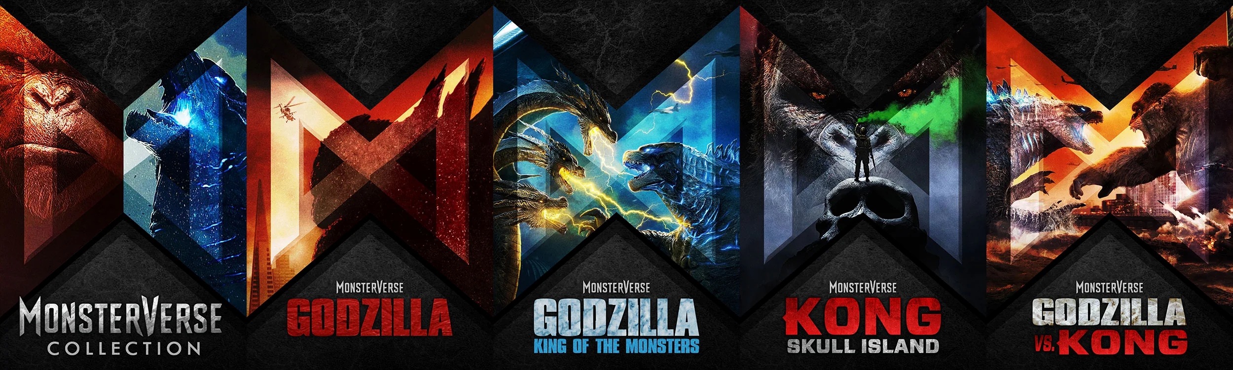 MonsterVerse (Godzilla-Kong) [2014-2021] (1080p) + [Comics]