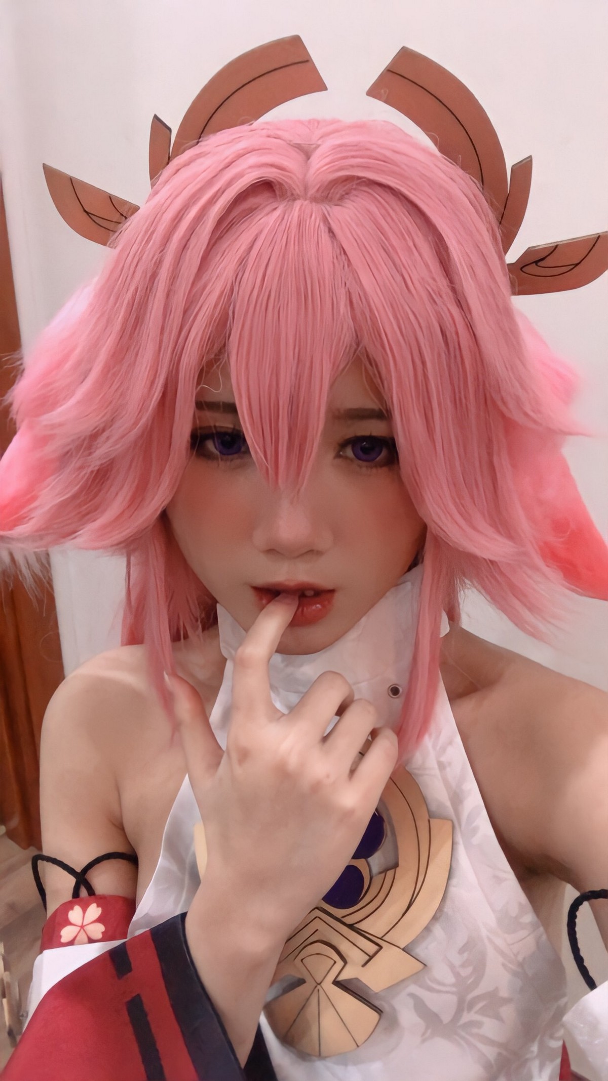 PoppaChan Yae Miko Cosplay Premium Set (Genshin Impact) – 56 Photos 15 Videos 619MB插图6
