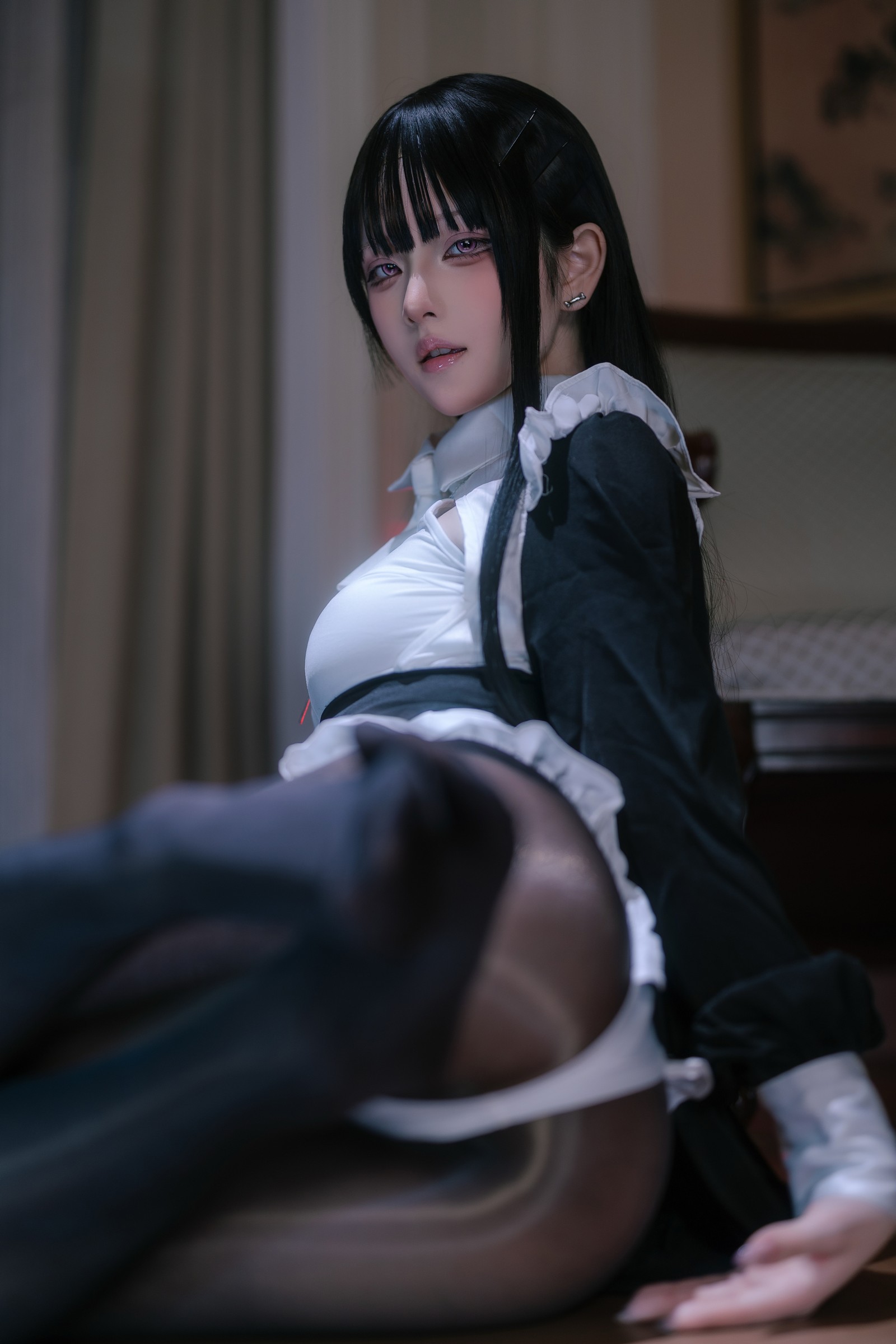 屿鱼 Yuyu 黑丝修女 Cosplay 写真合集（40P｜375MB）插图4