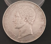 Leopoldo I 5 francos Belgas  conmemorativos 1853 20200620-162437