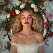 Garden wedding wom sleep begin Blonde 0 07