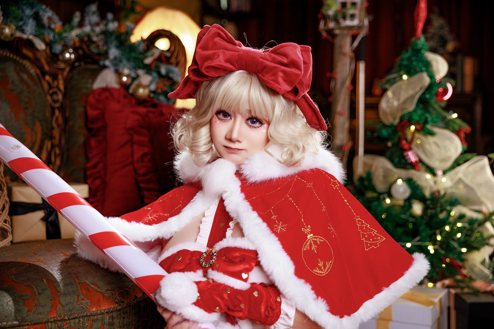 阿雪雪写真圣诞雪精灵高清图集（97P+1V / 3.9G）Cosplay主题插图