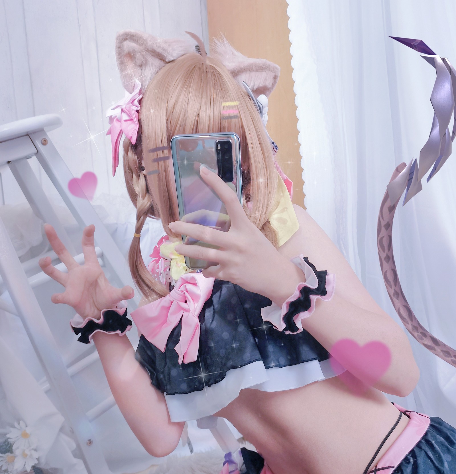 Seele麦麦帕朵菲莉斯 Cosplay 写真集｜猫系萌感高清图集（25P-41.2M）插图2