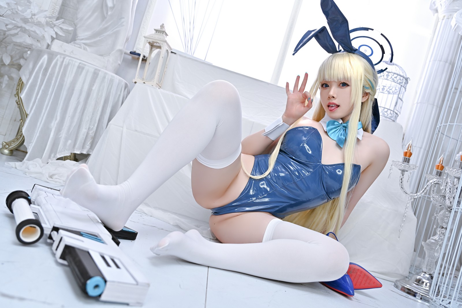 朝霧愛 – 蔚蓝档案 飞鸟马时 Cosplay 高清写真（46P-683.6M）插图3