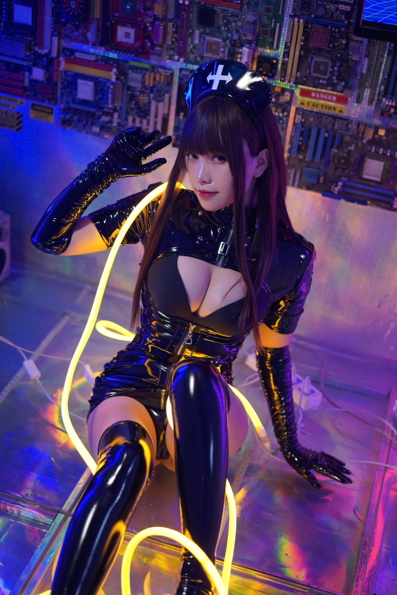 Neko-薇薇 暗黑护士 Cosplay 写真＋视频合集｜高清大图（54P｜5V｜543MB）插图2