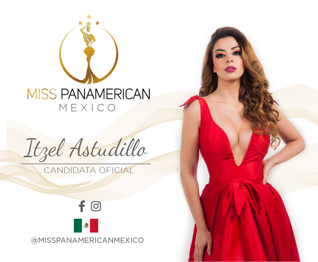 candidatas a miss panamerican international 2018. final: 20 oct. sede: california. Mex1