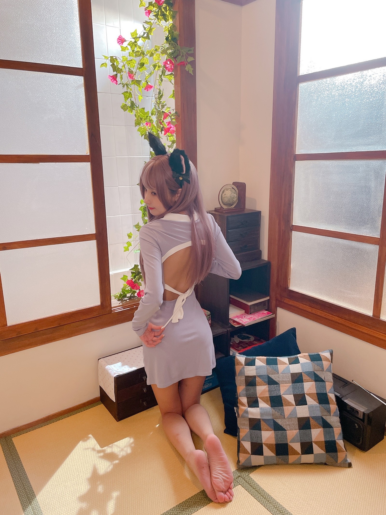 泥泥汝 猫女 主题 Cosplay 写真＋视频合集｜高质量图集（372P｜12V｜1.09GB）插图4