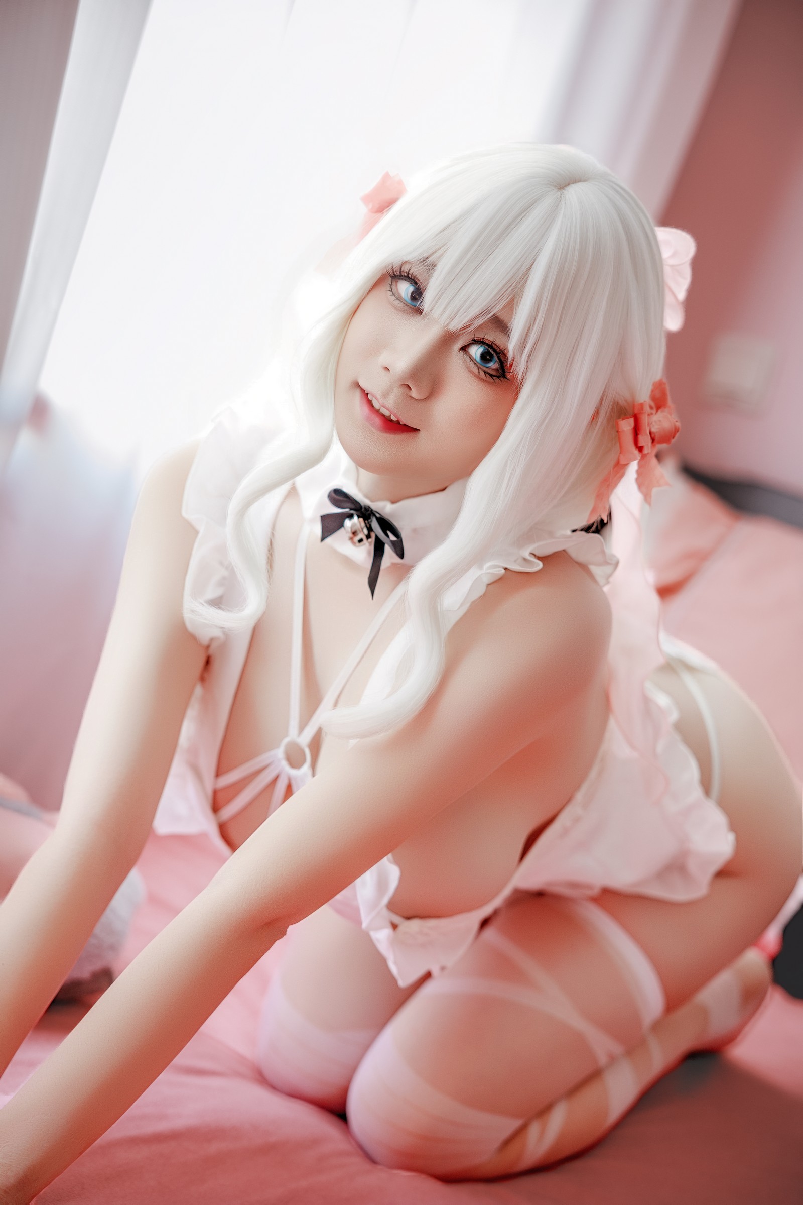 阿雪雪写真午睡围裙主题写真（90P+1V / 1.07G）居家可爱系列插图7