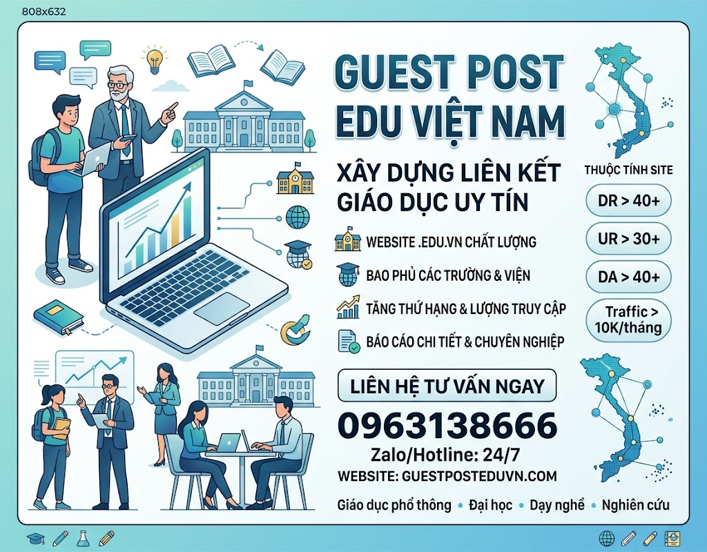 guest post edu backlink vĩnh viễn