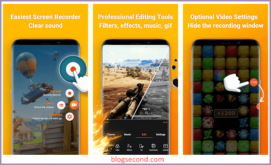 Gambaran dari Aplikasi VideoShow Screen Recorder di Android