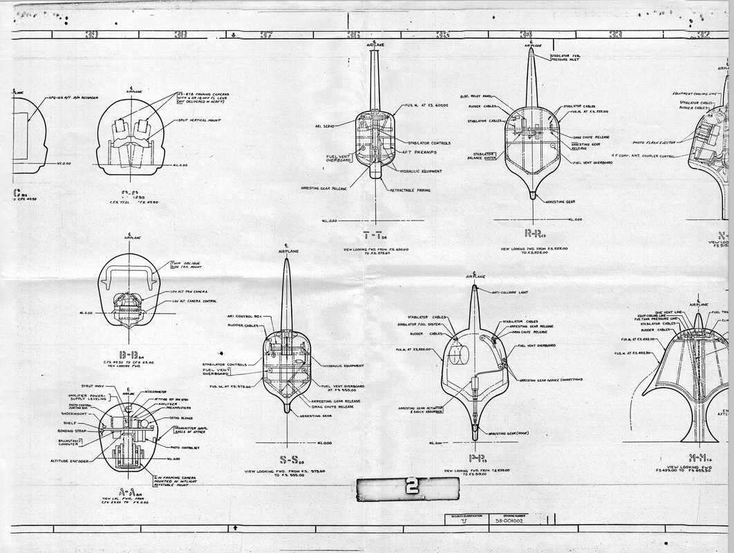 53-001002 RF-4E Germany Inboard Profile Sht2B - 