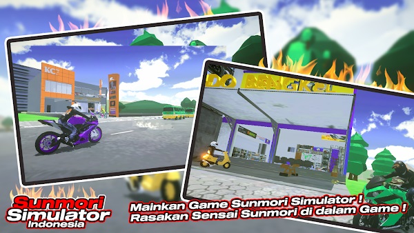 Sunmori simulator Indonesia 3D Mod APK