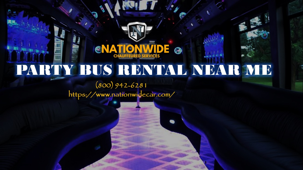 Party Bus Rental Near Me