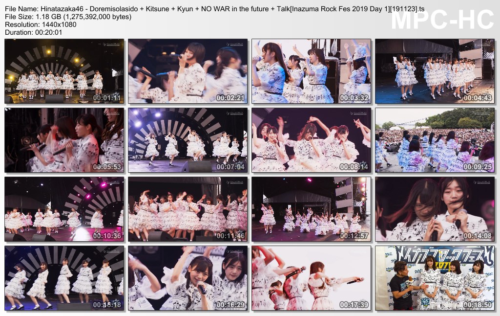 Hinatazaka46 - Doremisolasido   Kitsune   Kyun   NO WAR in the f