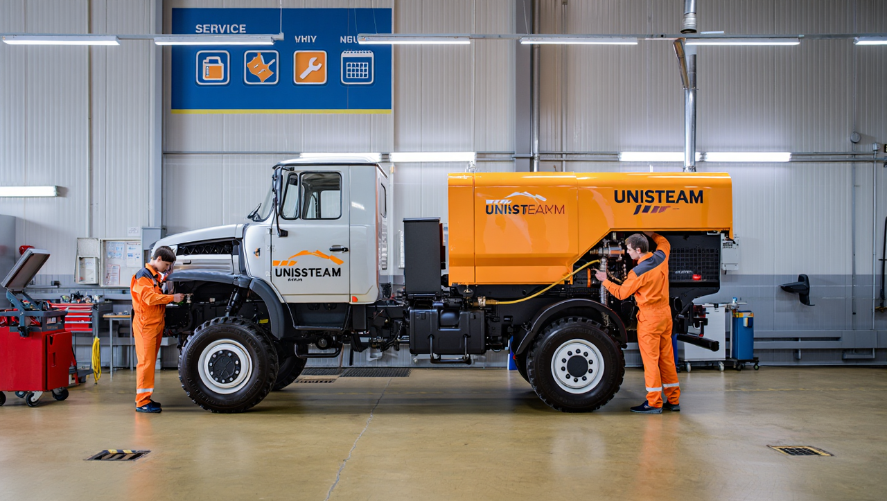 передвижные паровые установки ППУ Урал