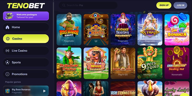 Tenobet Casino UK