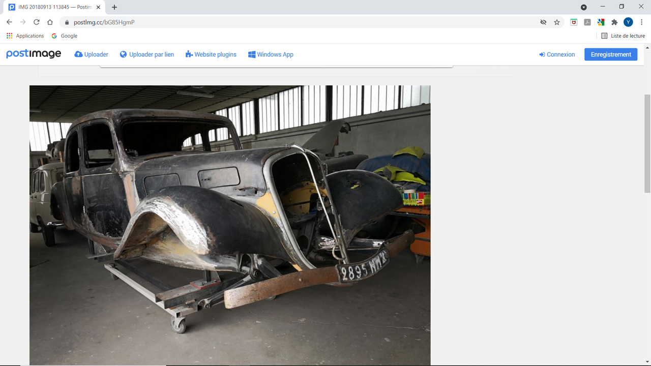 Volet capot 11A Dario 2