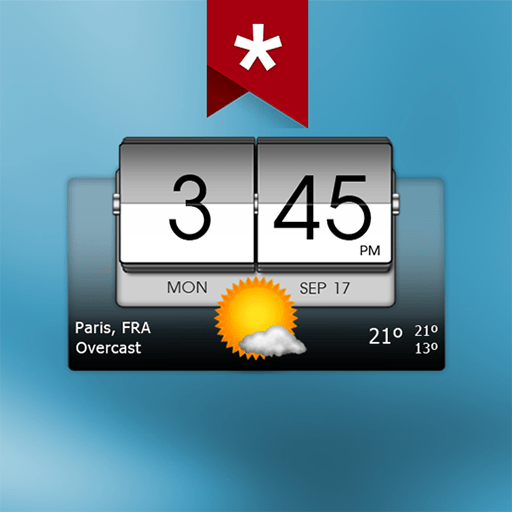 3D Flip Clock & Weather Ad-free v5.40.1