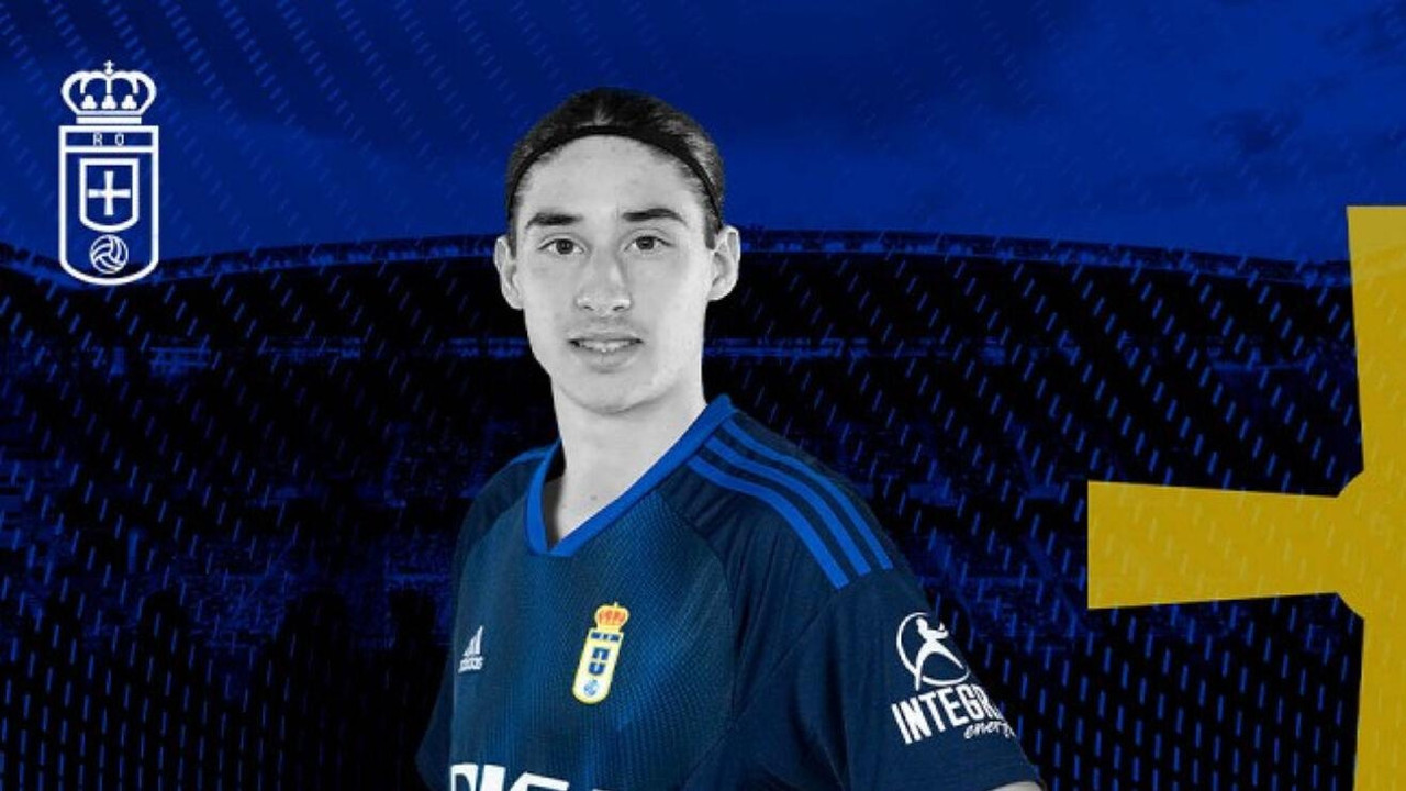 Las palabras de Marcelo Flores en su llegada al Real Oviedo