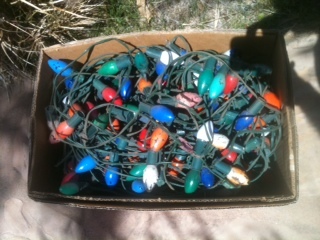 Christmas tree lights
