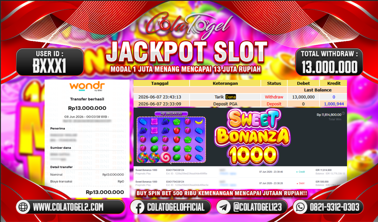 JACKPOT SLOT GACOR!!
