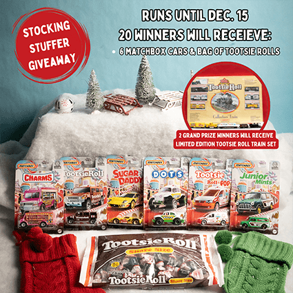 Win a Sweet Tootsie Roll Holiday Stocking Stuffer Prize Pack – Limited Edition Giveaway!