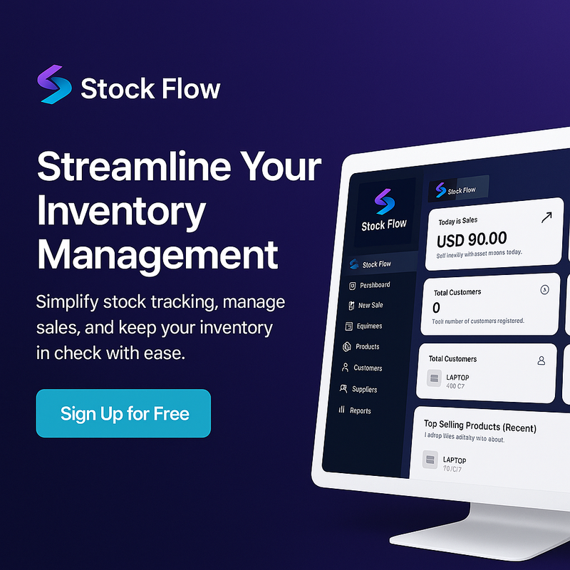 StockFlow Dashboard Preview