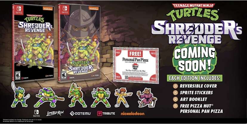 Amazon: TMNT: Shredder's Revenge Preventa