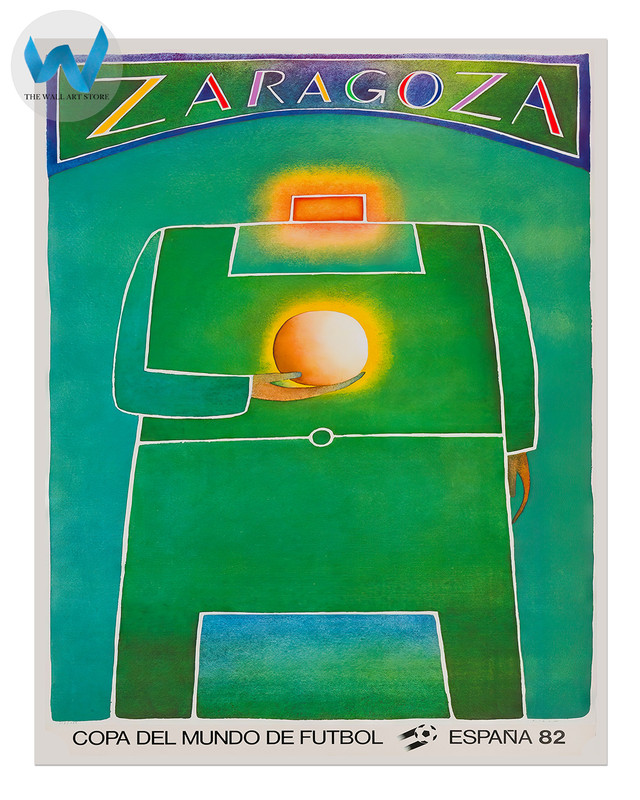 1982 サッカーW杯　スペイン大会 記念アートポスター　A2版 1982 サッカーW杯 スペイン大会 記念アートポスター A2版 1982
