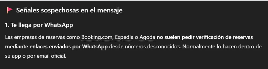 He probado ChatGPT para me diga si un mensaje que he recibido es - ¿Qué tal Booking.com? Buscador de Hoteles: Opiniones, dudas
